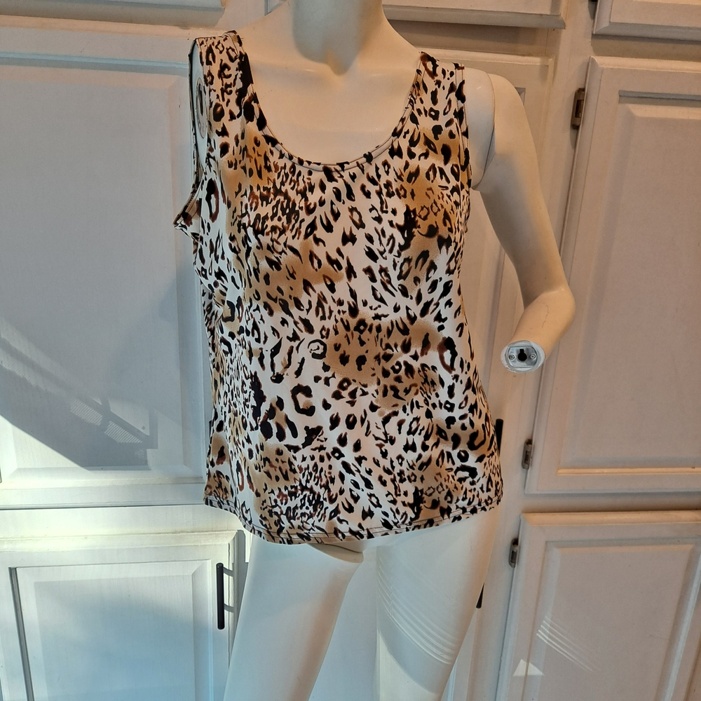 JW ANDERSON Leopard Print Tank Top